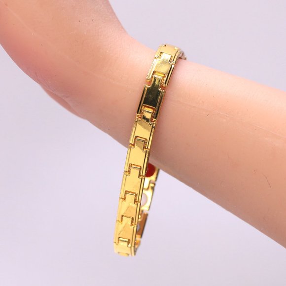 Stainless steel bracelet with easy clip lock. - Picture 10 of 12